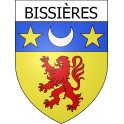 Adesivi stemma Bissières adesivo