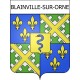 Stickers coat of arms Blainville-sur-Orne adhesive sticker
