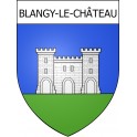 Blangy-le-Château 14 ville Stickers blason autocollant adhésif