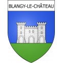 Blangy-le-Château 14 ville Stickers blason autocollant adhésif