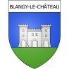 Blangy-le-Château 14 ville Stickers blason autocollant adhésif