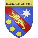 Blonville-sur-Mer 14 ville Stickers blason autocollant adhésif