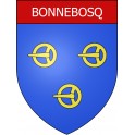 Bonnebosq 14 ville Stickers blason autocollant adhésif