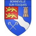 Adesivi stemma Bonneville-sur-Touques adesivo