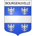 Adesivi stemma Bourgeauville adesivo