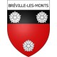 Bréville-les-Monts Sticker wappen, gelsenkirchen, augsburg, klebender aufkleber