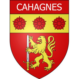 Cahagnes Sticker wappen, gelsenkirchen, augsburg, klebender aufkleber