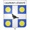 Stickers coat of arms Caumont-l'éventé adhesive sticker