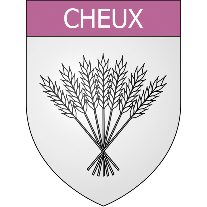Cheux Sticker wappen, gelsenkirchen, augsburg, klebender aufkleber