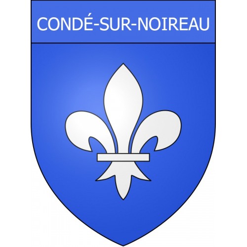 Adesivi stemma Condé-sur-Noireau adesivo