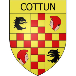 Stickers coat of arms Cottun adhesive sticker