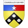 Courseulles-sur-Mer 14 ville Stickers blason autocollant adhésif