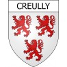 Adesivi stemma Creully adesivo