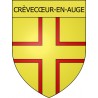 Crèvecœur-en-Auge Sticker wappen, gelsenkirchen, augsburg, klebender aufkleber