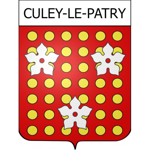 Stickers coat of arms Culey-le-Patry adhesive sticker