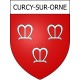 Curcy-sur-Orne 14 ville Stickers blason autocollant adhésif