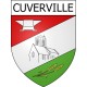 Cuverville 14 ville Stickers blason autocollant adhésif