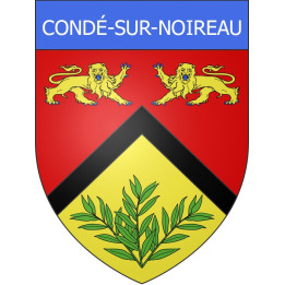Esquay-sur-Seulles 14 ville Stickers blason autocollant adhésif