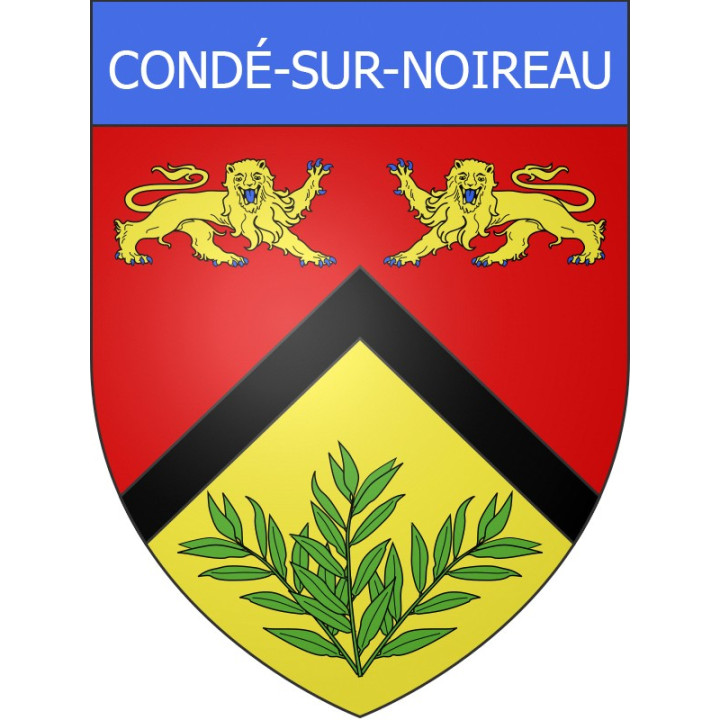 Esquay-sur-Seulles 14 ville Stickers blason autocollant adhésif