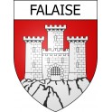 Pegatinas escudo de armas de Falaise adhesivo de la etiqueta engomada