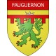 Fauguernon Sticker wappen, gelsenkirchen, augsburg, klebender aufkleber