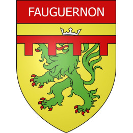 Stickers coat of arms Fauguernon adhesive sticker