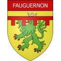 Fauguernon 14 ville Stickers blason autocollant adhésif
