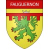 Stickers coat of arms Fauguernon adhesive sticker