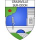 Stickers coat of arms Grainville-sur-Odon adhesive sticker
