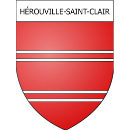 Hérouville-Saint-Clair 14 ville Stickers blason autocollant adhésif
