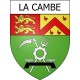 Stickers coat of arms La Cambe adhesive sticker