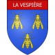 La Vespière 14 ville Stickers blason autocollant adhésif