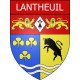Lantheuil Sticker wappen, gelsenkirchen, augsburg, klebender aufkleber