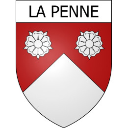 Stickers coat of arms Viviers adhesive sticker