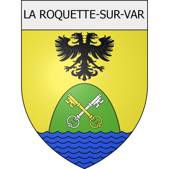 Stickers coat of arms Viviers adhesive sticker