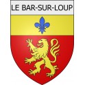 le-bar-sur-loup 06 ville Stickers blason autocollant adhésif