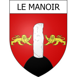 Stickers coat of arms Le Manoir adhesive sticker