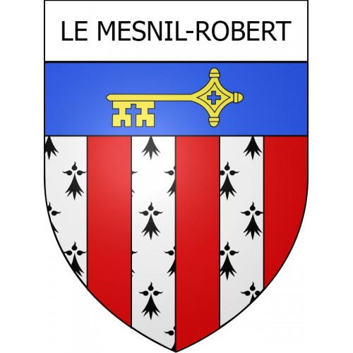 Le Mesnil-Robert 14 ville Stickers blason autocollant adhésif
