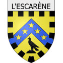 Viviers Sticker wappen, gelsenkirchen, augsburg, klebender aufkleber