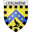 l-escarène 06 ville Stickers blason autocollant adhésif
