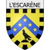 l-escarène 06 ville Stickers blason autocollant adhésif