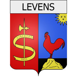 Stickers coat of arms Viviers adhesive sticker