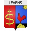 levens 06 ville Stickers blason autocollant adhésif