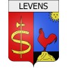 Stickers coat of arms Viviers adhesive sticker