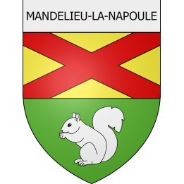 Stickers coat of arms Viviers adhesive sticker