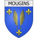 mougins 06 ville Stickers blason autocollant adhésif