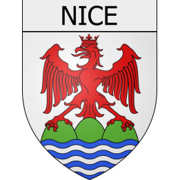 nice 06 ville Stickers blason autocollant adhésif