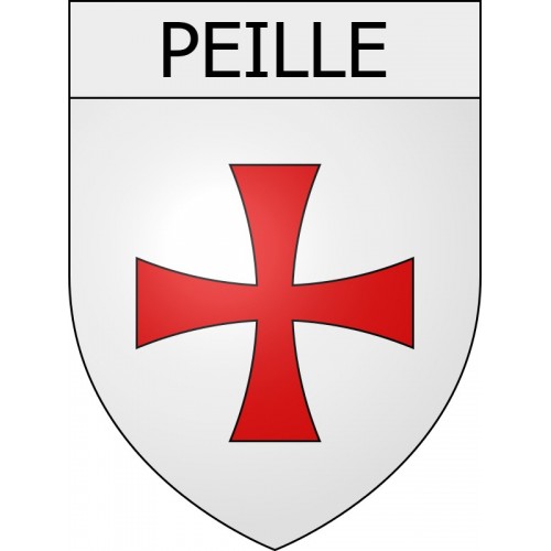 peille 06 ville Stickers blason autocollant adhésif