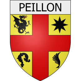Pegatinas escudo de armas de Viviers adhesivo de la etiqueta engomada