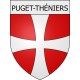 puget-théniers 06 ville Stickers blason autocollant adhésif